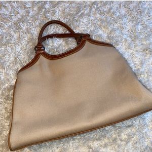 Handmade Leather Fossil Bag